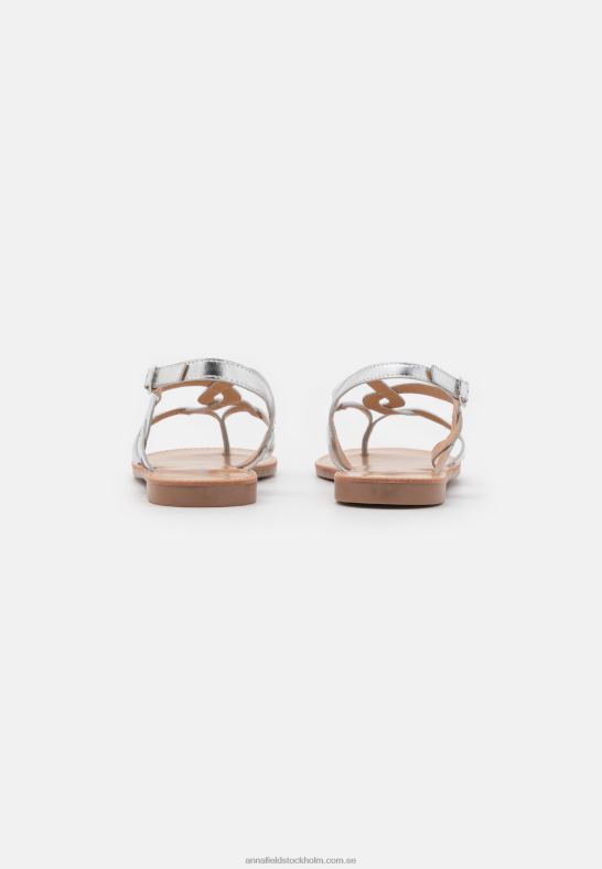 t-bar sandaler silver Anna Field 42BF61507 kvinnor