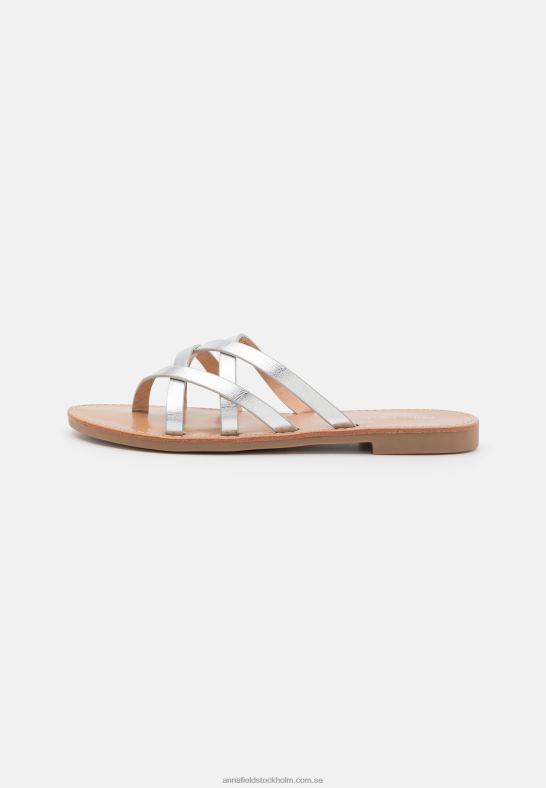 t-bar sandaler silver Anna Field 42BF61546 kvinnor