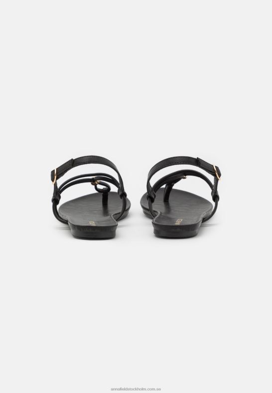 t-bar sandaler svarta Anna Field 42BF61538 kvinnor