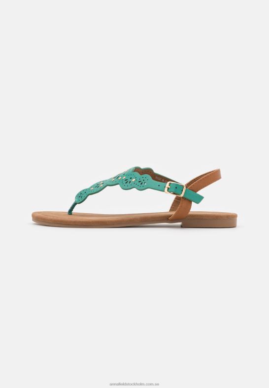 t-bar sandaler turkos Anna Field 42BF61502 kvinnor