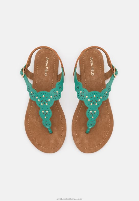 t-bar sandaler turkos Anna Field 42BF61502 kvinnor