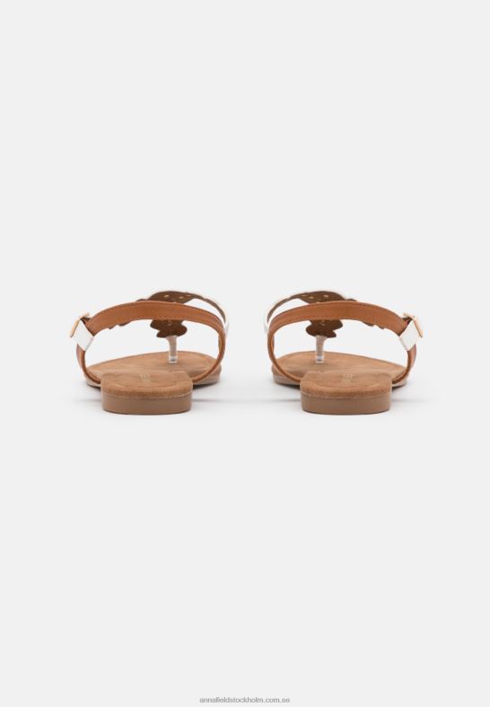 t-bar sandaler vita Anna Field 42BF61496 kvinnor