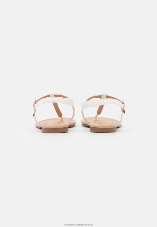 t-bar sandaler vita Anna Field 42BF61505 kvinnor