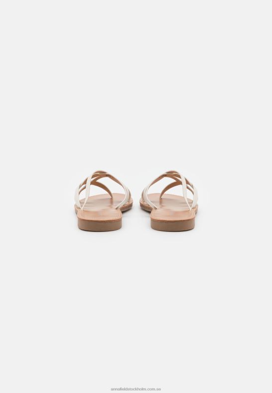t-bar sandaler vita Anna Field 42BF61544 kvinnor