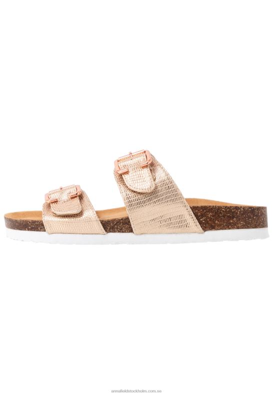 tofflor rosa guld Anna Field 42BF61865 kvinnor