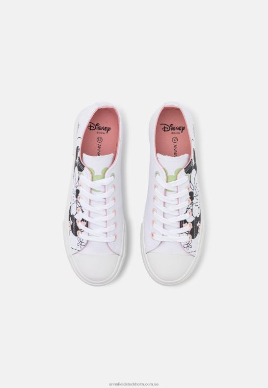 disney mickey mouse love trainers vit/svart Anna Field 42BF61174 kvinnor