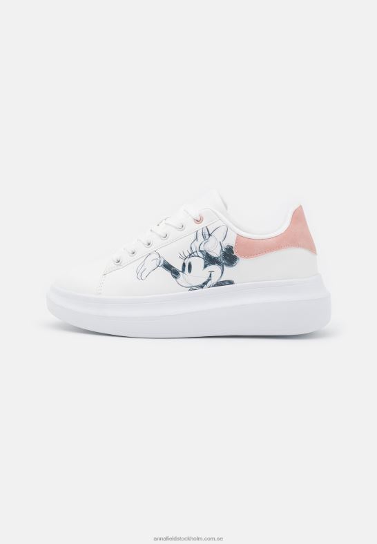 disney mickey mouse sneakers vit/ljusrosa Anna Field 42BF61207 kvinnor