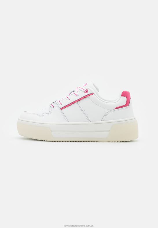 läderskor vit/rosa Anna Field 42BF61211 kvinnor