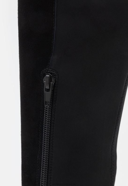 over-the-knee stövlar i läder svarta Anna Field 42BF62239 kvinnor