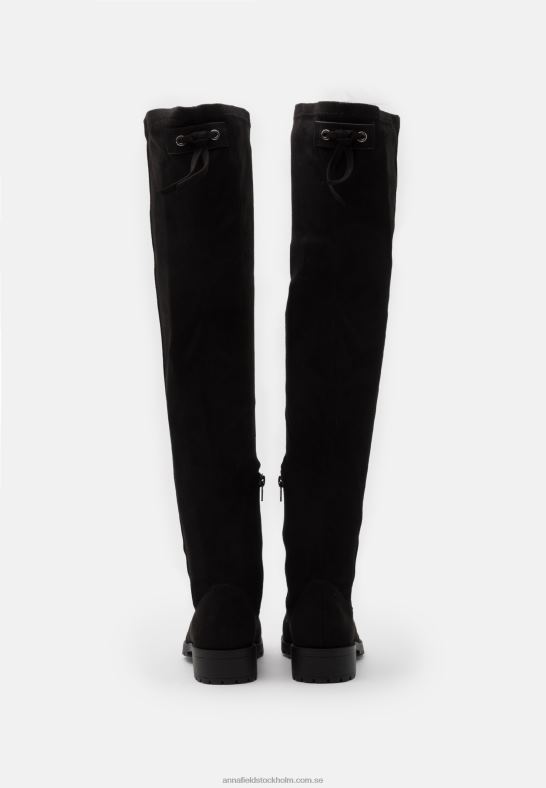 over-the-knee stövlar svarta Anna Field 42BF62229 kvinnor