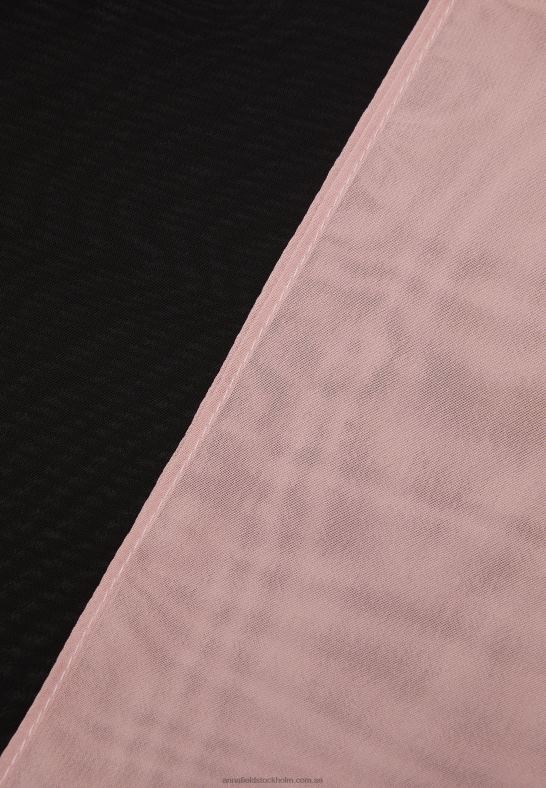2-pack huvudduk svart/rosa Anna Field 42BF62706 kvinnor
