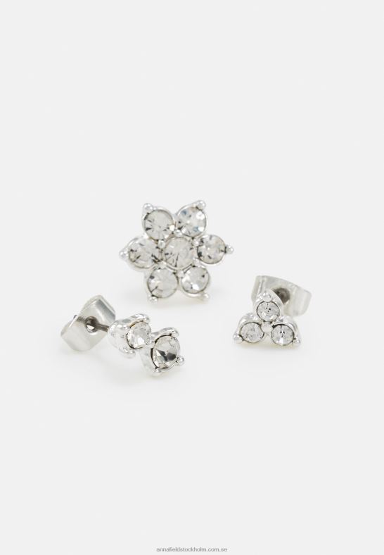 5-pack örhängen silverfärgade Anna Field 42BF62662 kvinnor