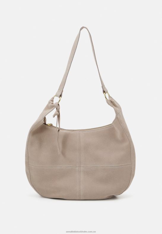 handväska i läder taupe Anna Field 42BF62300 kvinnor