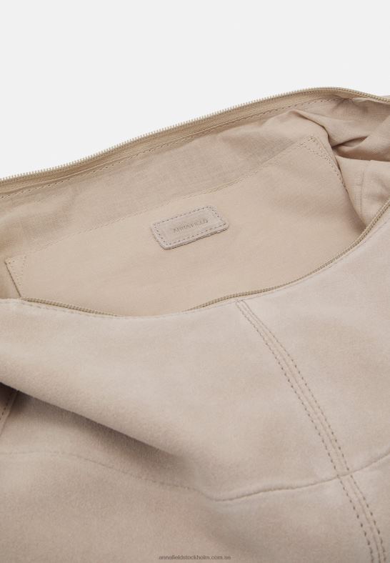 handväska i läder taupe Anna Field 42BF62300 kvinnor