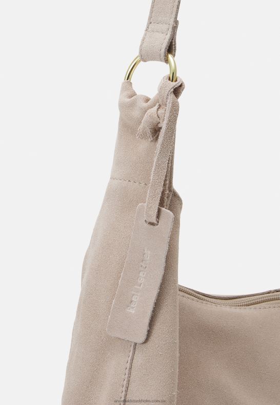 handväska i läder taupe Anna Field 42BF62300 kvinnor