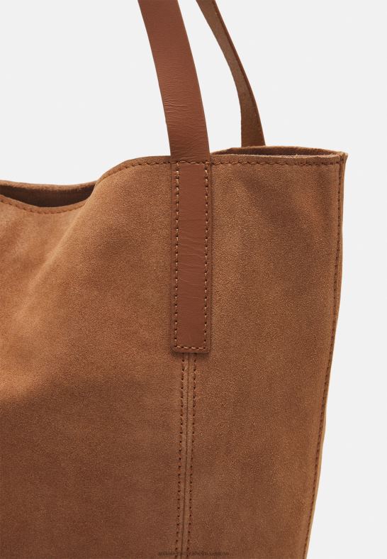 läder handväska cognac Anna Field 42BF62293 kvinnor