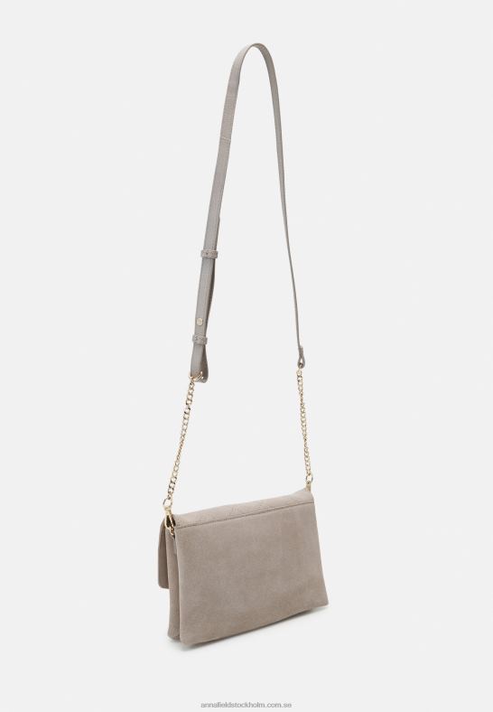 läder koppling taupe Anna Field 42BF62401 kvinnor