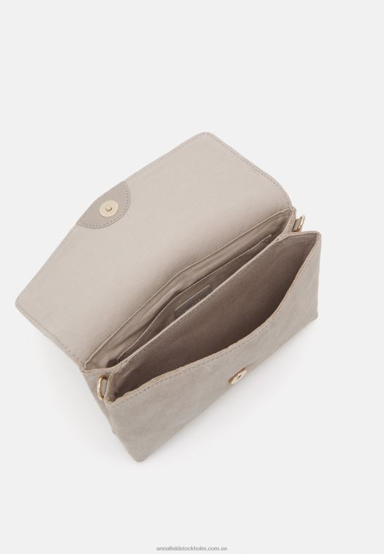 läder koppling taupe Anna Field 42BF62401 kvinnor