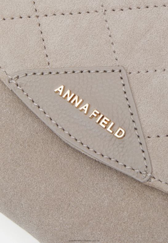 läder koppling taupe Anna Field 42BF62401 kvinnor