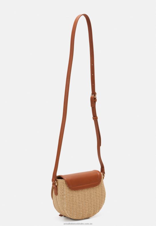 tvärs över kroppsväska beige/konjak Anna Field 42BF62517 kvinnor