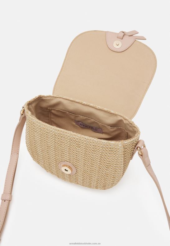 tvärs över kroppsväska beige/rosa Anna Field 42BF62503 kvinnor